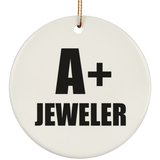 A+ Jeweler - Circle Ornament