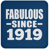 105th Birthday Fabulous Since 1919 - Drink Coaster