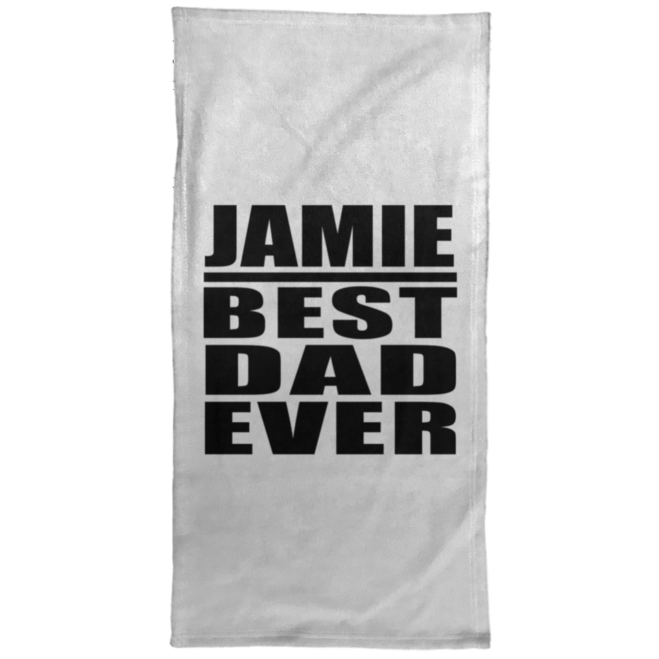 Jamie Best Dad Ever - Hand Towel