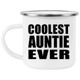 Coolest Auntie Ever - 12oz Camping Mug