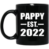 Pappy Established EST. 2022 - 11oz Coffee Mug Black