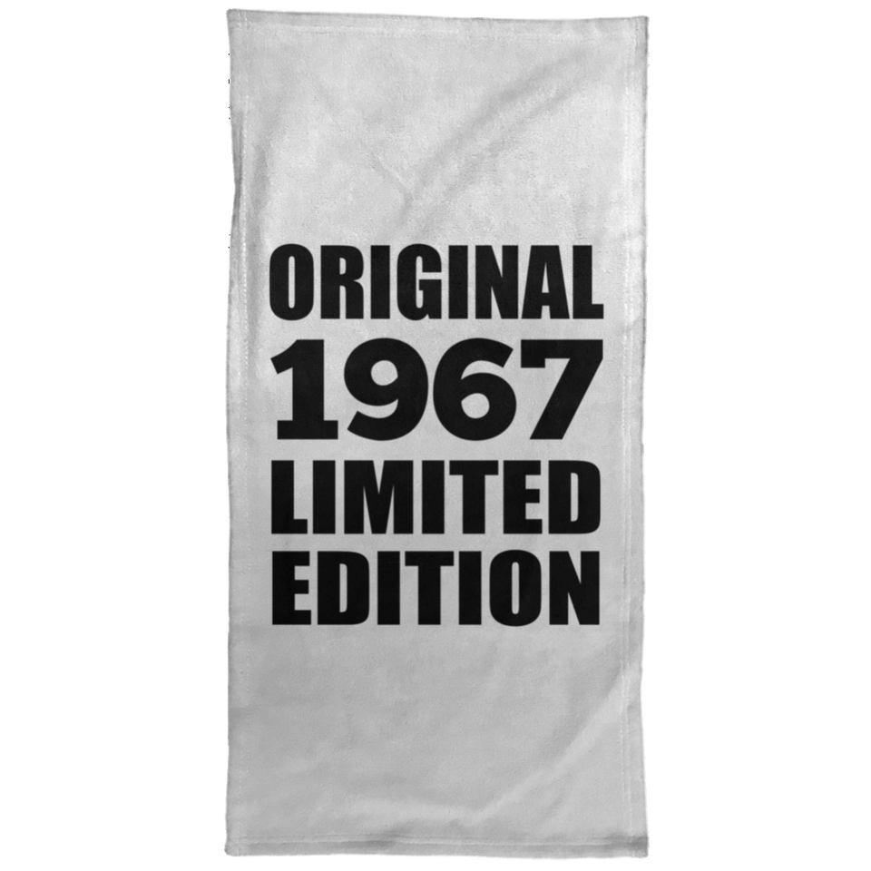 57th Birthday Original 1967 Limited Edition - Hand Towel