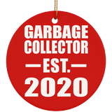 Garbage Collector Established EST. 2020 - Circle Ornament