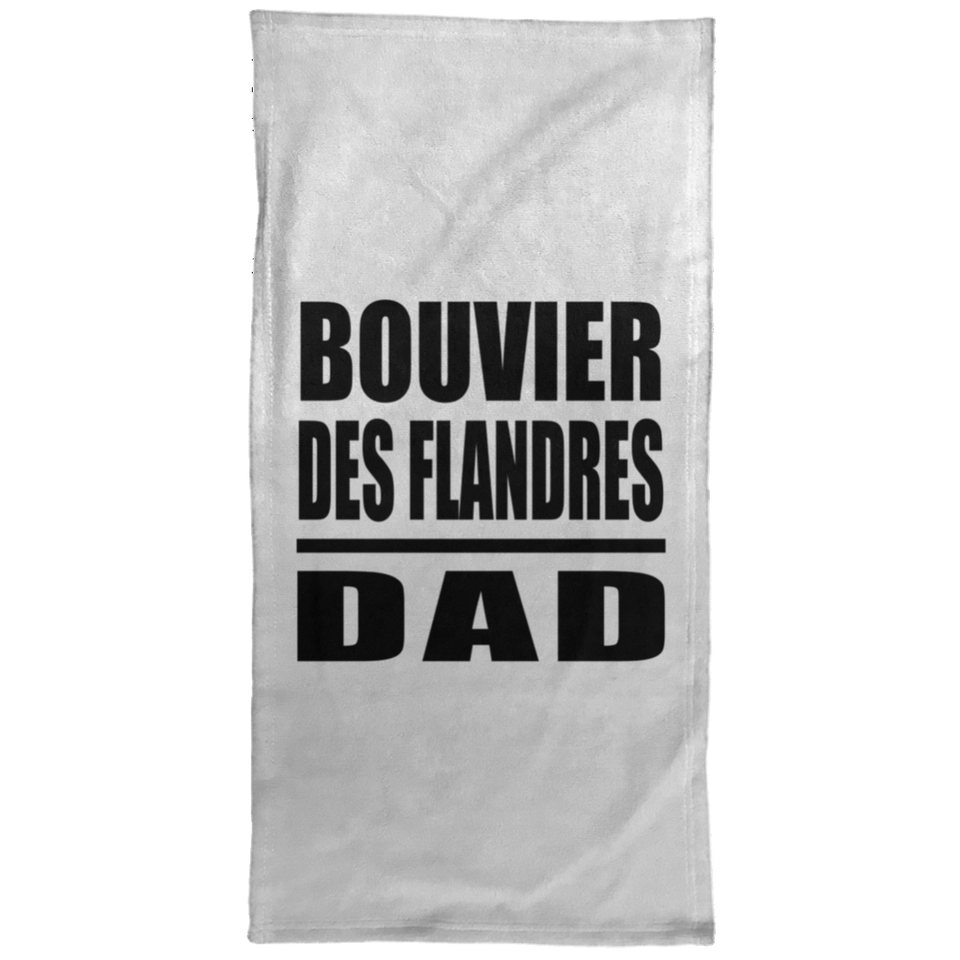 Bouvier Des Flandres Dad - Hand Towel