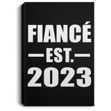 Fiance Established EST. 2023 - Canvas Portrait