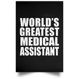 World's Greatest Medical Assistant - Poster Portrait