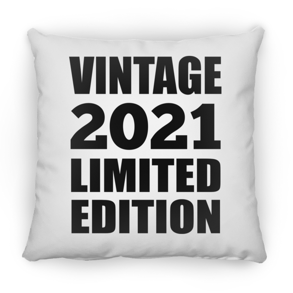 3rd Birthday Vintage 2021 Limited Edition - Throw Pillow
