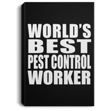World's Best Pest Control Worker - Canvas Portrait