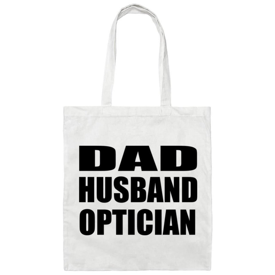 Dad Husband Optician - Tote Bag White