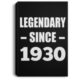 94th Birthday Legendary Since 1930 - Canvas Portrait