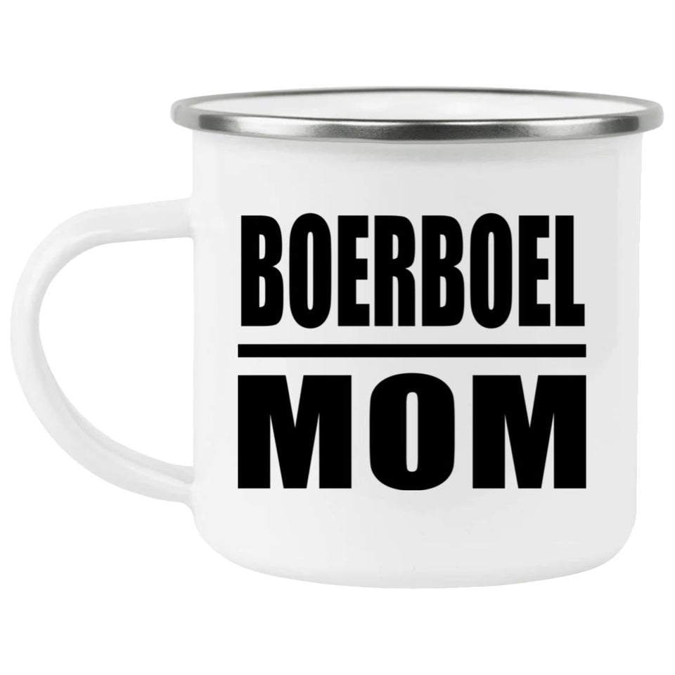Boerboel Mom - 12oz Camping Mug