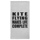 Kite Flying Makes Life Complete - Hand Towel