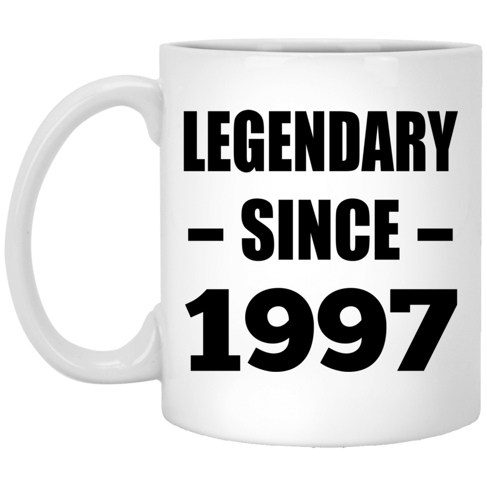 27th Birthday Legendary Since 1997 - 11oz Coffee Mug