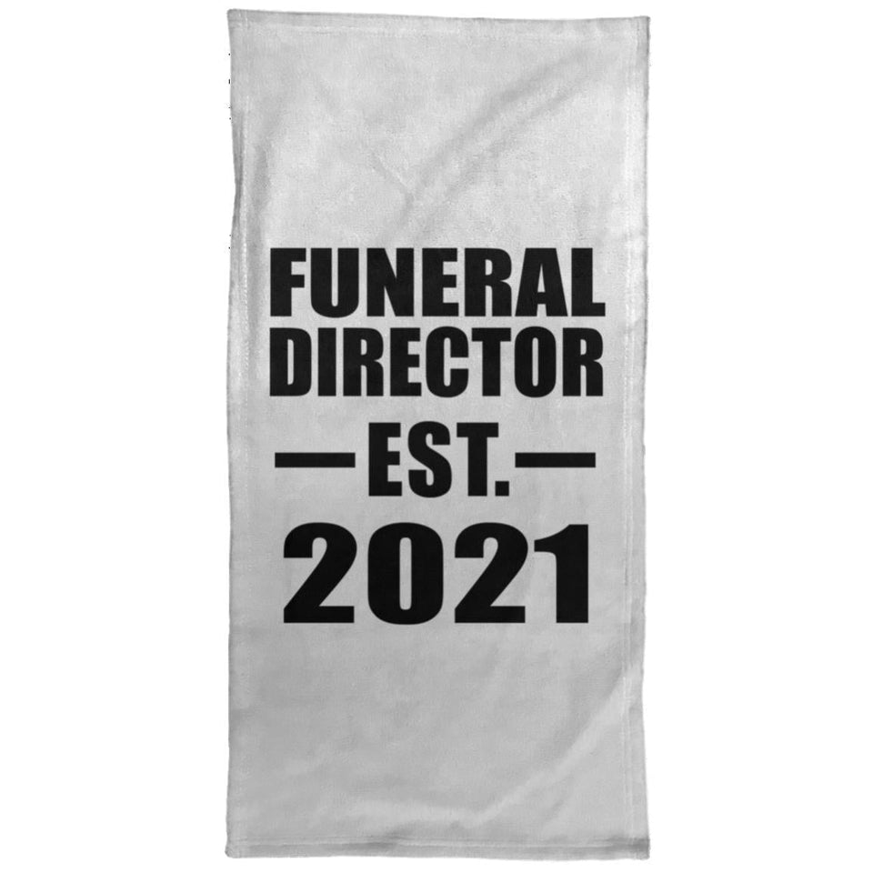 Funeral Director Established EST. 2021 - Hand Towel