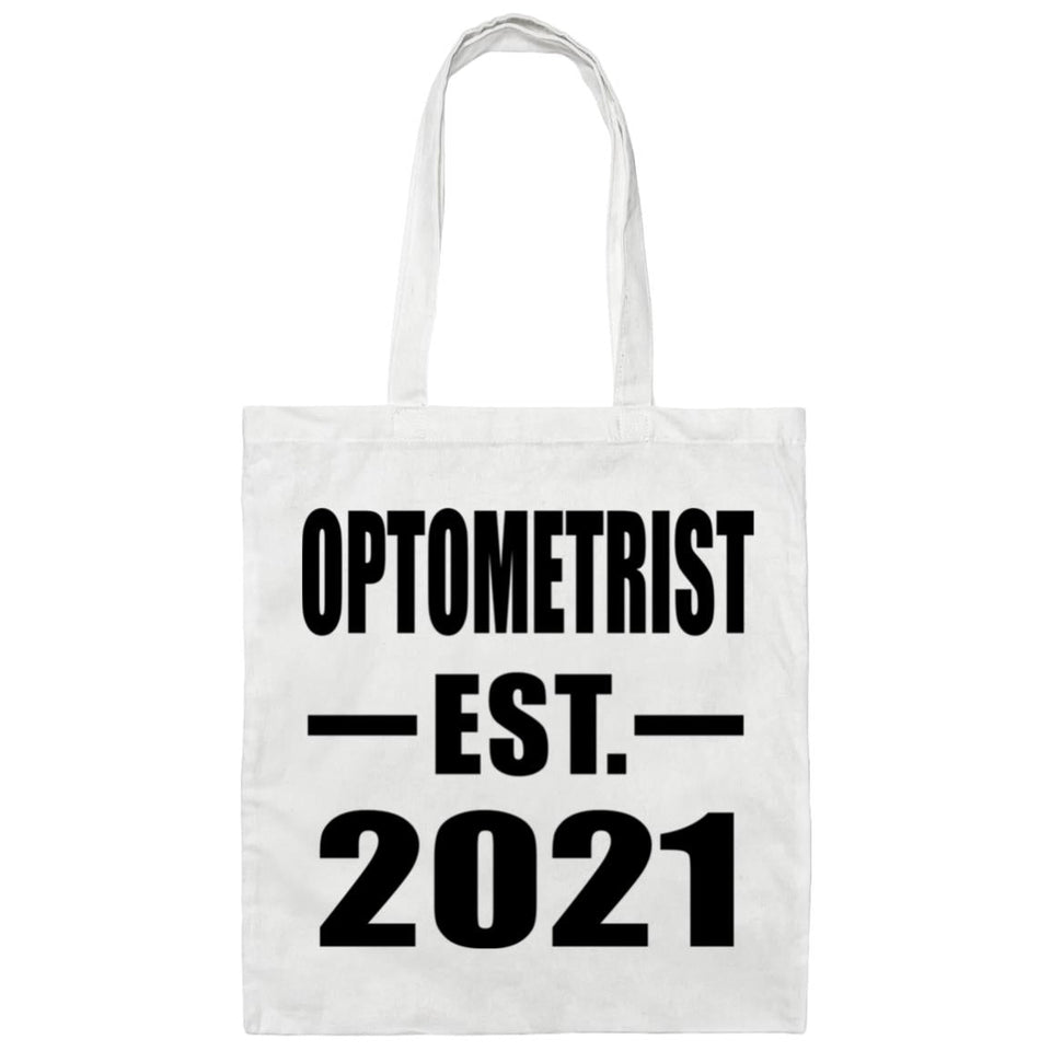 Optometrist Established EST. 2021 - Tote Bag White