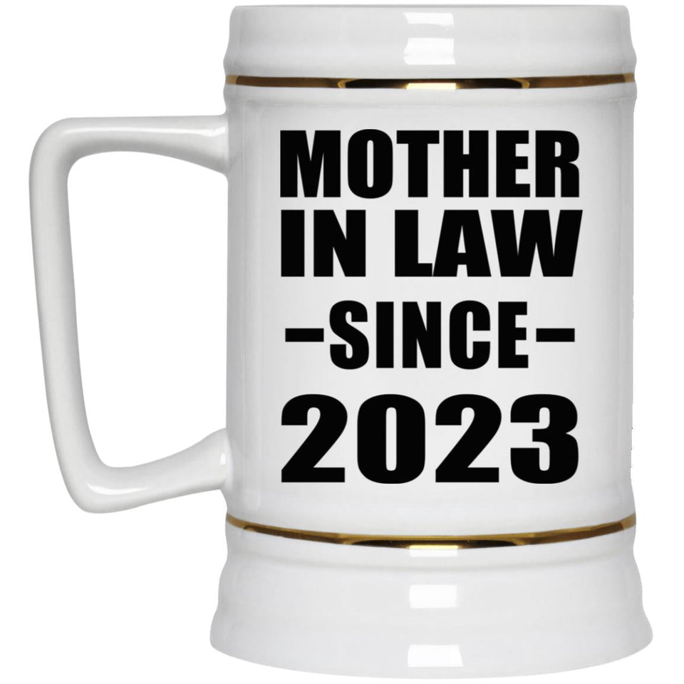 Mother In Law Since 2023 - Beer Stein