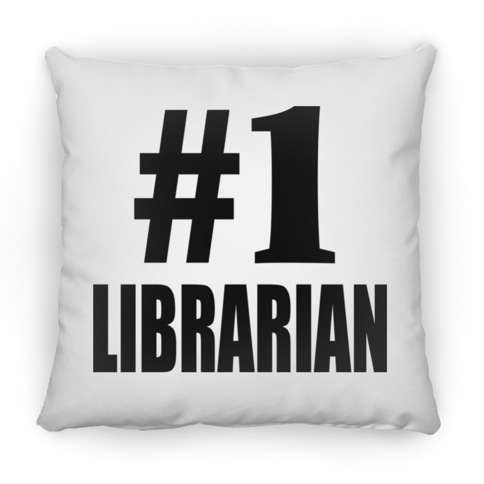 Number One #1 Librarian - Throw Pillow