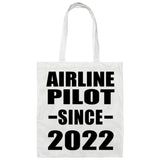 Airline Pilot Since 2022 - Tote Bag White