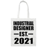 Industrial Designer Established EST. 2021 - Tote Bag White