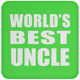 World's Best Uncle - Drink Coaster