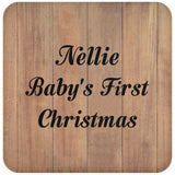 Nellie Baby's First Christmas - Drink Coaster C