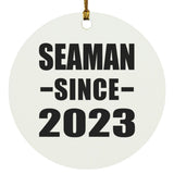Seaman Since 2023 - Circle Ornament