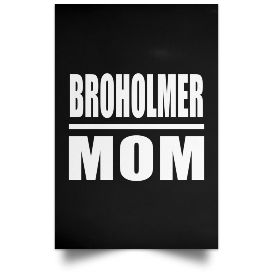Broholmer Mom - Poster Portrait