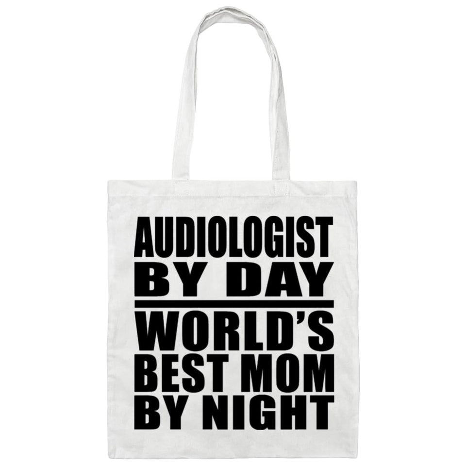 Audiologist By Day World's Best Mom By Night - Tote Bag White