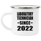 Laboratory Technician Since 2022 - 12oz Camping Mug
