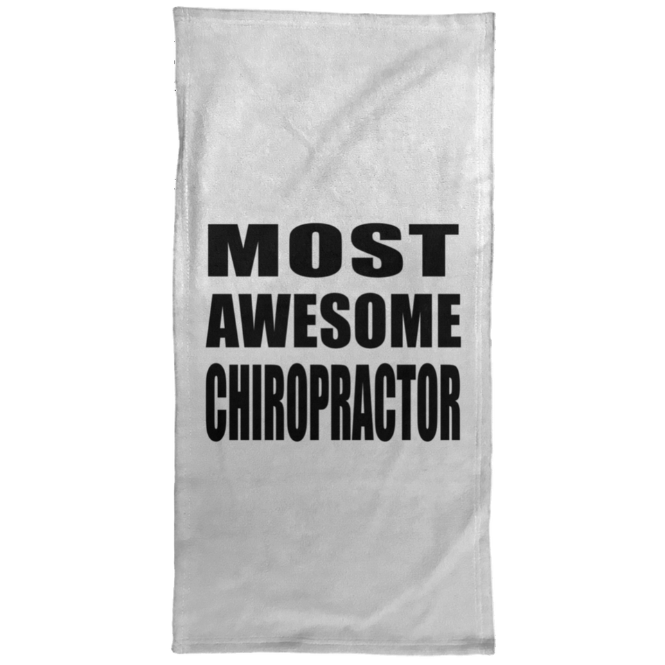Most Awesome Chiropractor - Hand Towel