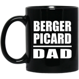 Berger Picard Dad - 11oz Coffee Mug Black