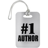 Number One #1 Author - Luggage Bag Tag