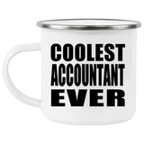 Coolest Accountant Ever - 12oz Camping Mug