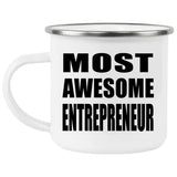 Most Awesome Entrepreneur - 12oz Camping Mug