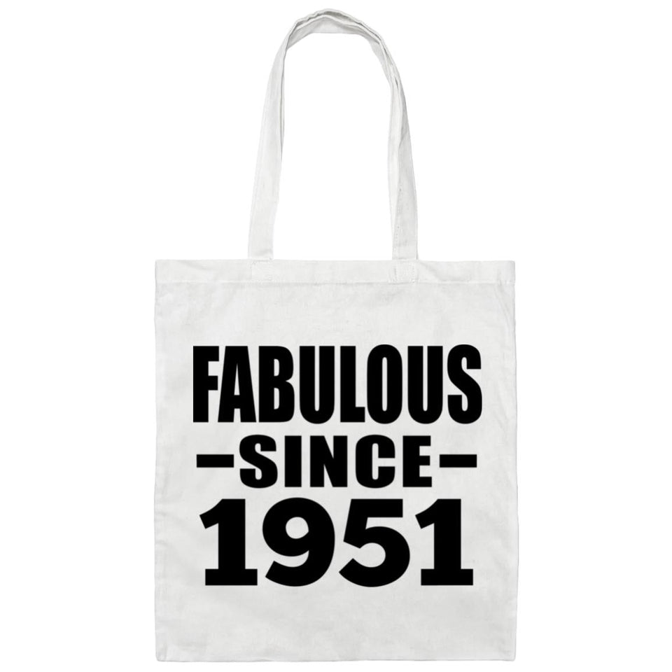73rd Birthday Fabulous Since 1951 - Tote Bag White