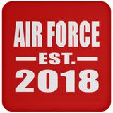 Air Force Established EST. 2018 - Drink Coaster