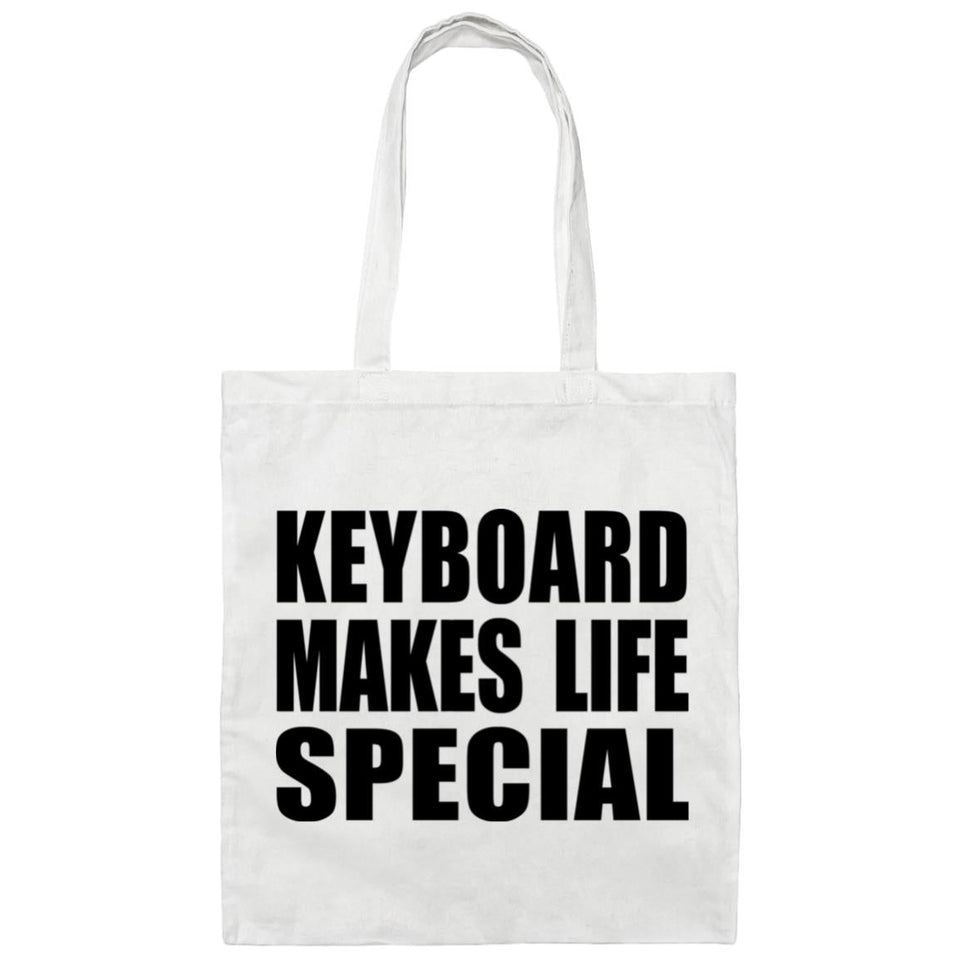 Keyboard Makes Life Special - Tote Bag White