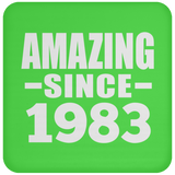 41st Birthday Amazing Since 1983 - Drink Coaster