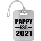 Pappy Established EST. 2021 - Luggage Bag Tag