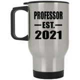 Professor Established EST. 2021 - Silver Travel Mug