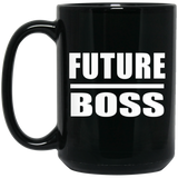 Future Boss - 15oz Coffee Mug Black