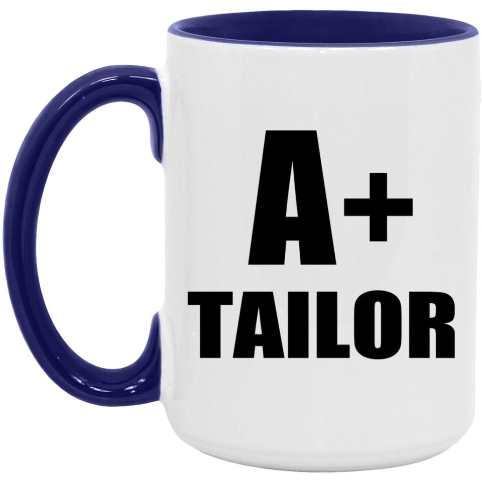 A+ Tailor - 15oz Accent Mug Purple