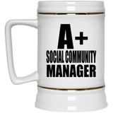 A+ Social Community Manager - Beer Stein