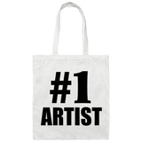 Number One #1 Artist - Tote Bag White