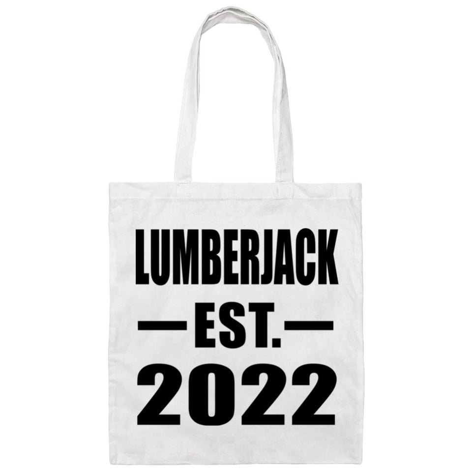 Lumberjack Established EST. 2022 - Tote Bag White