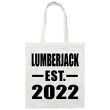 Lumberjack Established EST. 2022 - Tote Bag White