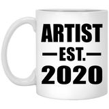 Artist Established EST. 2020 - 11oz Coffee Mug