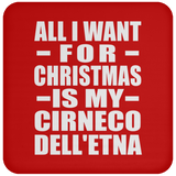 All I Want For Christmas Is My Cirneco Dell'etna - Coaster