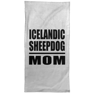 Icelandic Sheepdog Mom - Hand Towel