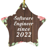 Software Engineer Since 2022 - Star Ornament A